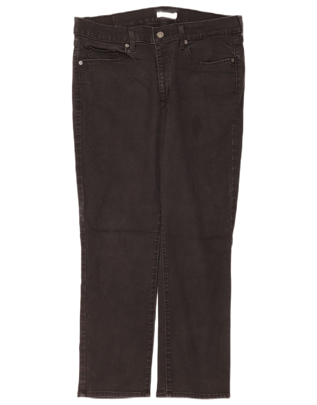 Женские классические прямые джинсы Levi's США 14 XL W32 L28 черные