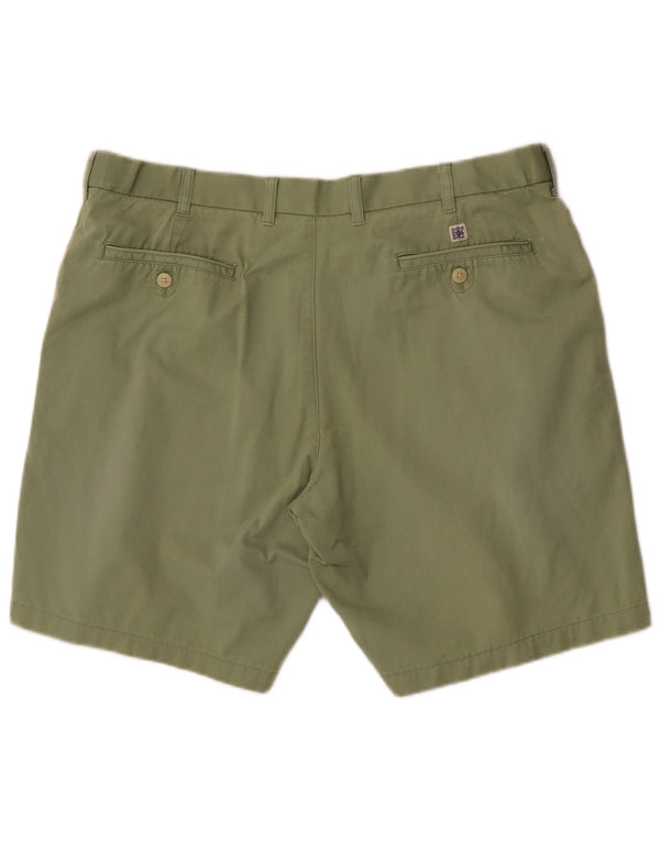 Мужские шорты чинос Marks & Spencer W40 XL, зеленые хлопковые