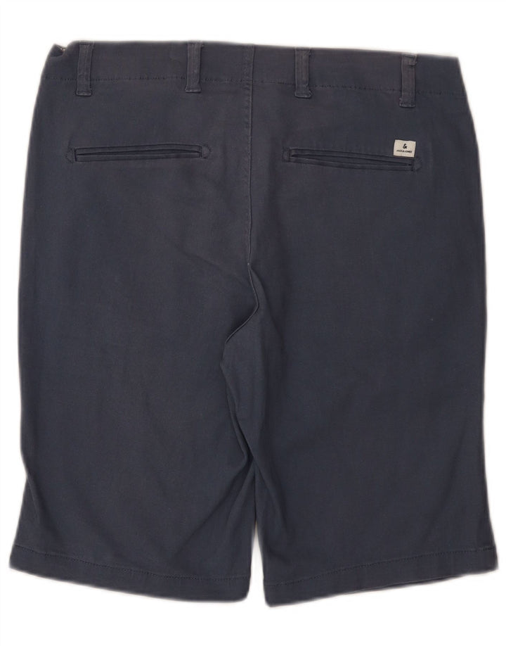 Мужские шорты чинос Jack & Jones Medium W32, темно-синие, хлопковые