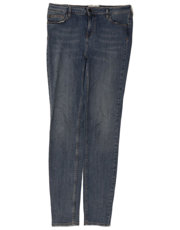 Женские джинсы Harlow Super Skinny Fat Face, Великобритания, 14, большие, W34 L32, синий хлопок