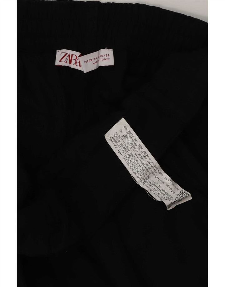 Мужские шорты-карго Zara EU 42, большие, W32, черные, хлопковые