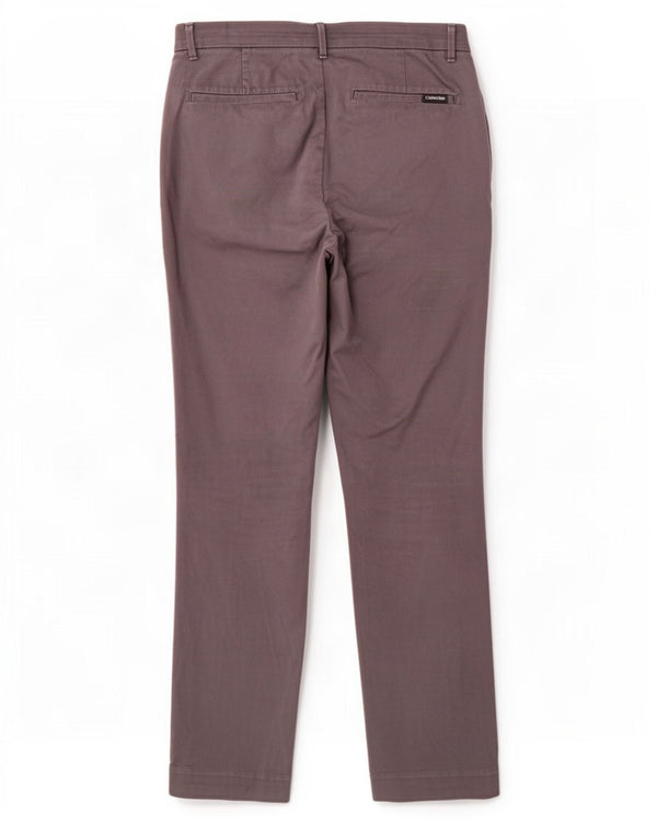 Мужские брюки-чиносы Calvin Klein Slim Fit W30 L30, серый хлопок