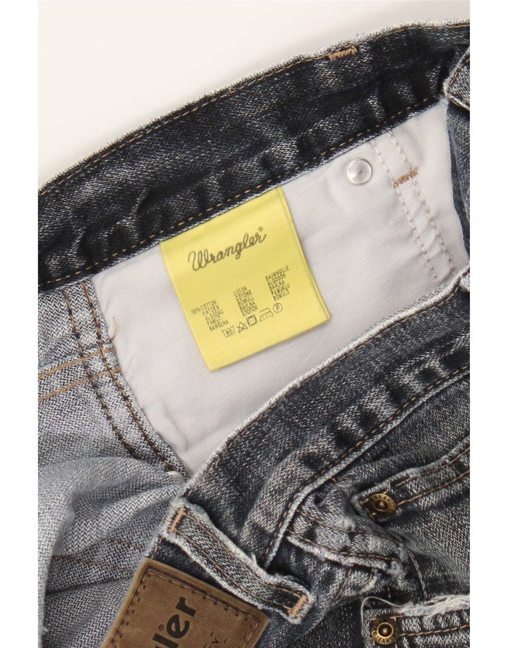 Мужские джинсы Wrangler Bootcut W32 L27, синие, хлопок