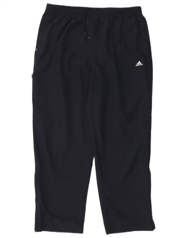 Мужские спортивные брюки Adidas 2XL темно-синие из полиэстера