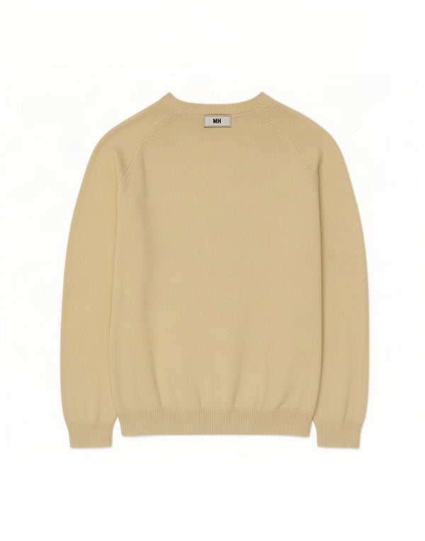 Женский свободный джемпер с вырезом «лодочка» Zara UK 14, хлопковый средний желтый цвет