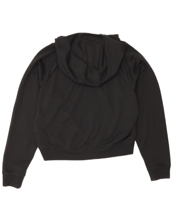 Женский джемпер с капюшоном Nike Oversized с рисунком UK 6 XS, черный полиэстер