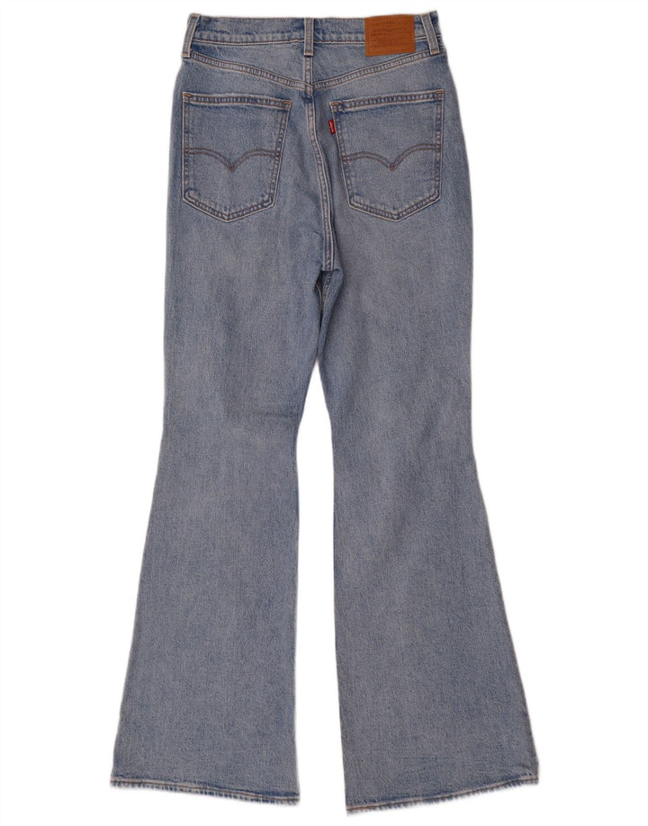 Женские расклешенные джинсы Levi's с высокой посадкой W29 L32, синий хлопок