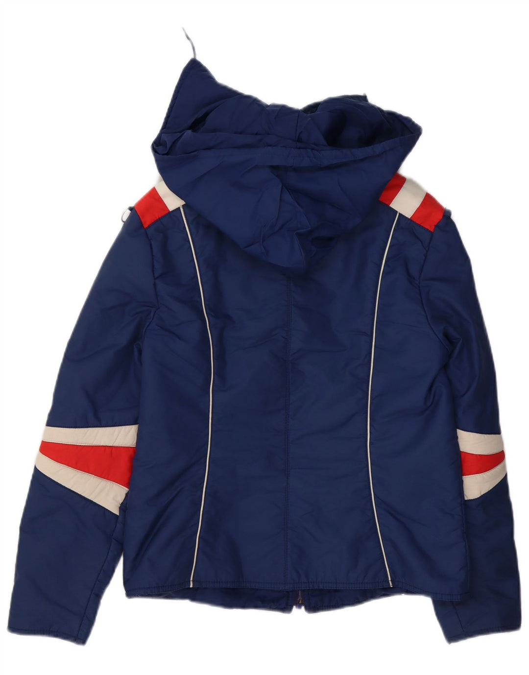 Женская лыжная куртка Silvretta с капюшоном IT 42 Medium Navy Blue Colorblock
