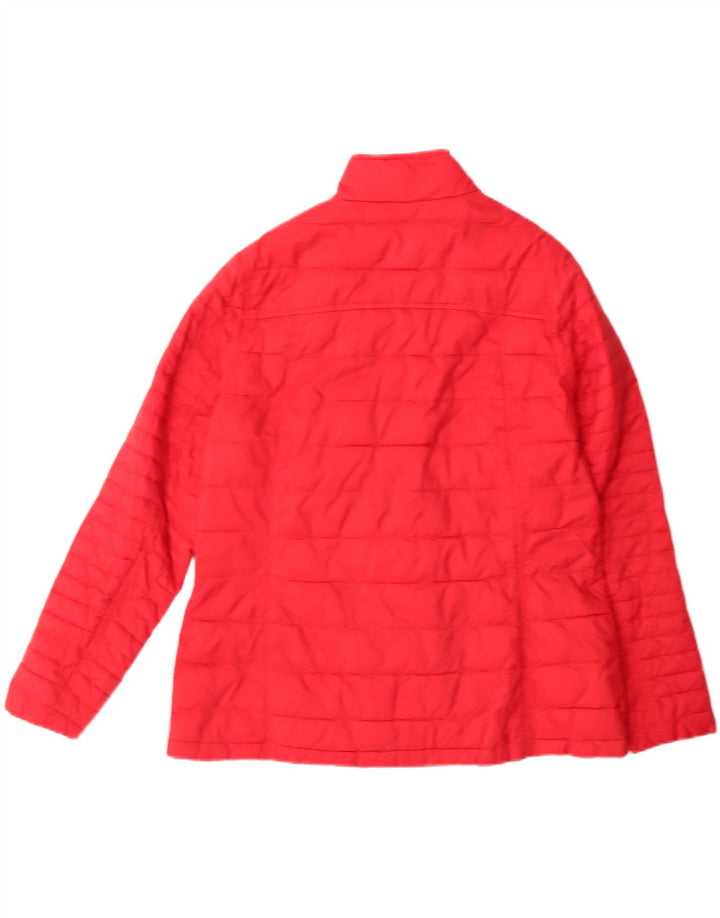 BARBOUR Womens Padded Jacket UK 18 XL Red Vintage Barbour and Second-Hand Barbour from Messina Hembry 