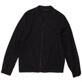 Мужская куртка-бомбер Zara UK 38, средний темно-синий, шерстяная