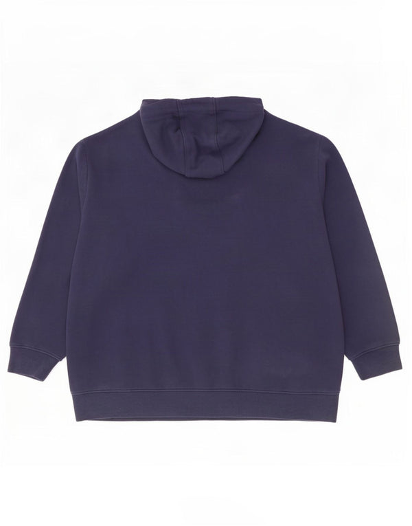 Женский джемпер с капюшоном Ellesse UK 28 6XL, темно-синий, хлопок
