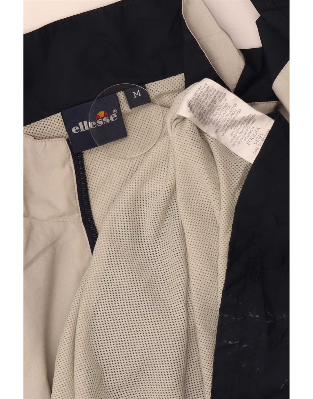 Мужской пуловер Ellesse, спортивный костюм, верхняя куртка, средний темно-синий, цветной блок
