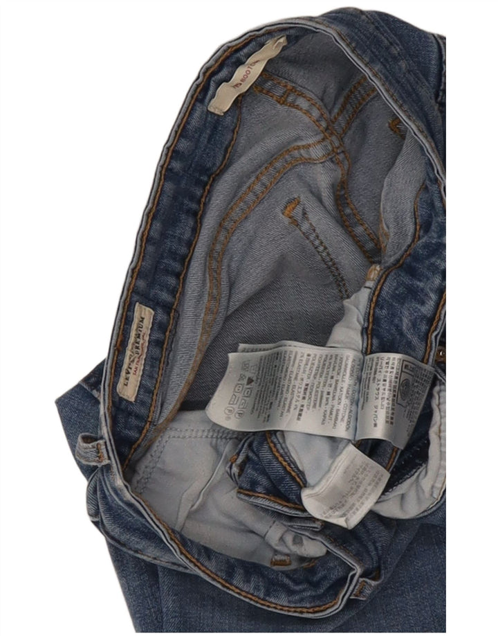 Женские джинсы Levi's 715 Bootcut W30 L27 синие, хлопок