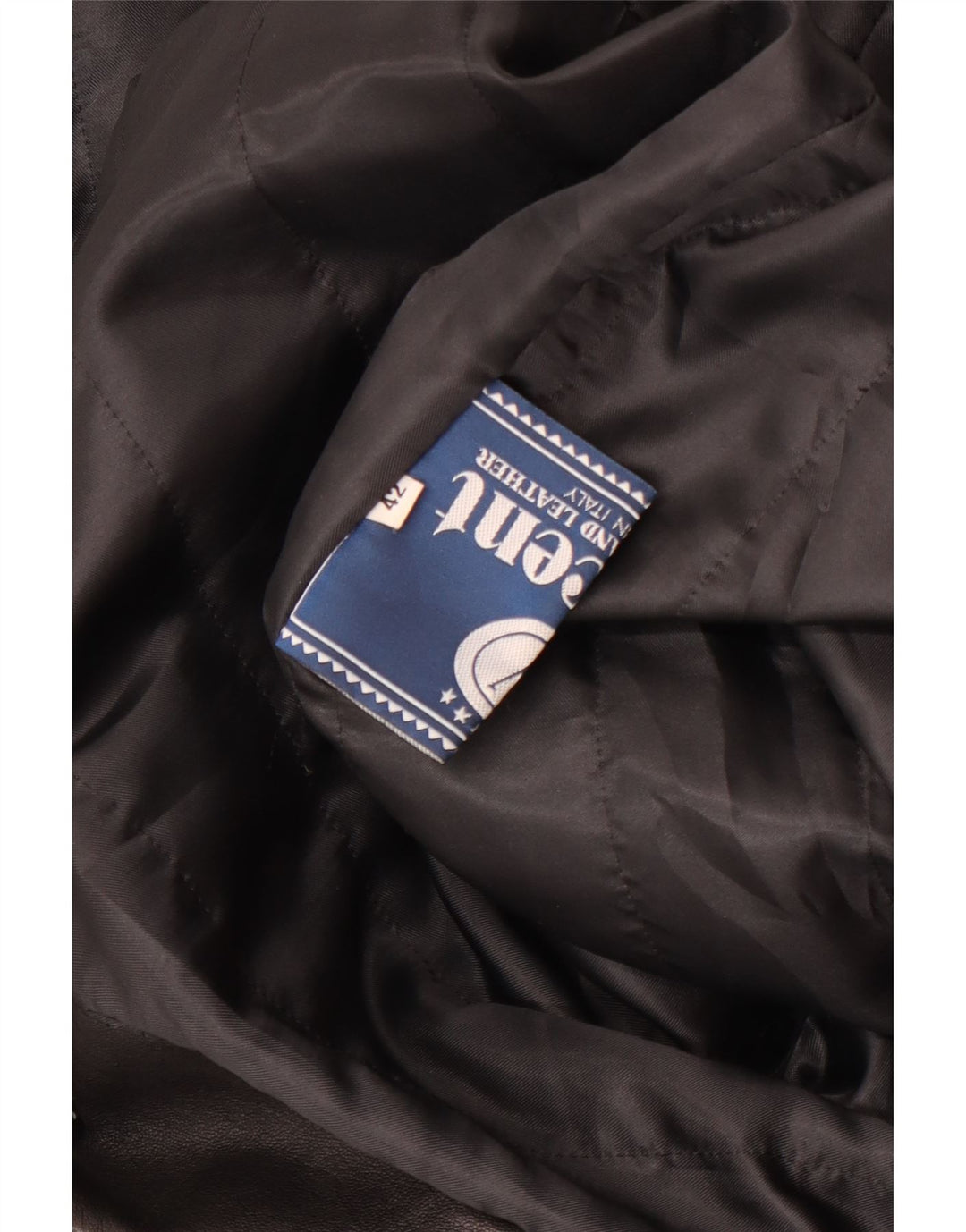 VINCENT Женское кожаное пальто оверсайз с капюшоном IT 42 Medium Black Leather