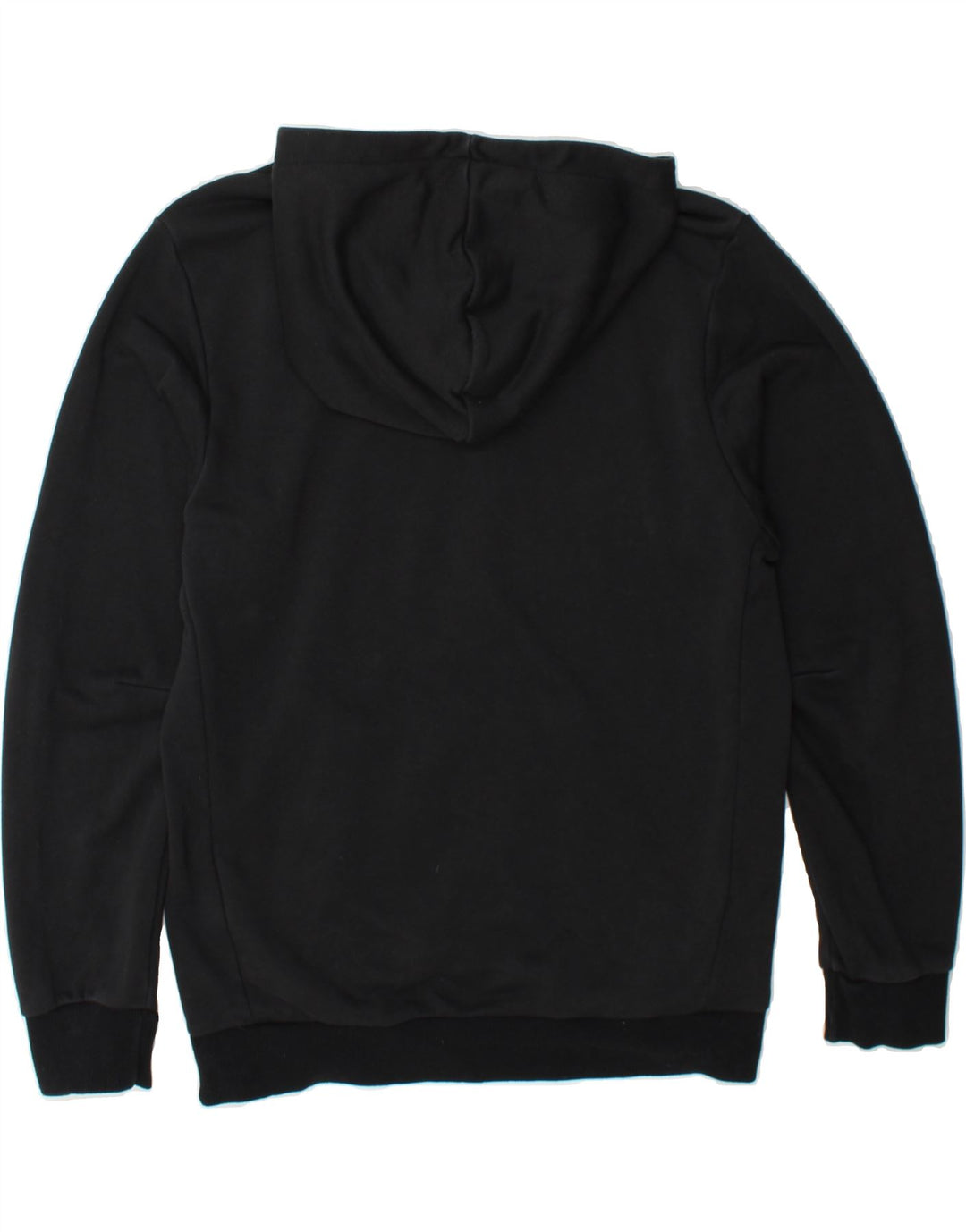 ADIDAS Mens Graphic Hoodie Jumper Medium Black Cotton Vintage Adidas and Second-Hand Adidas from Messina Hembry 