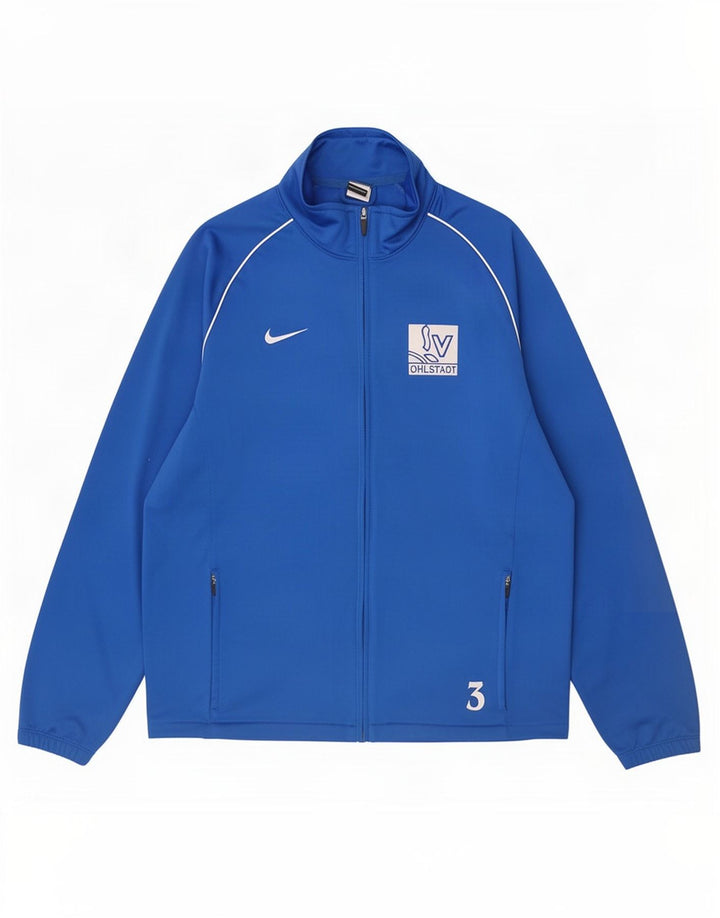 Мужская спортивная куртка Nike XL, синий полиэстер