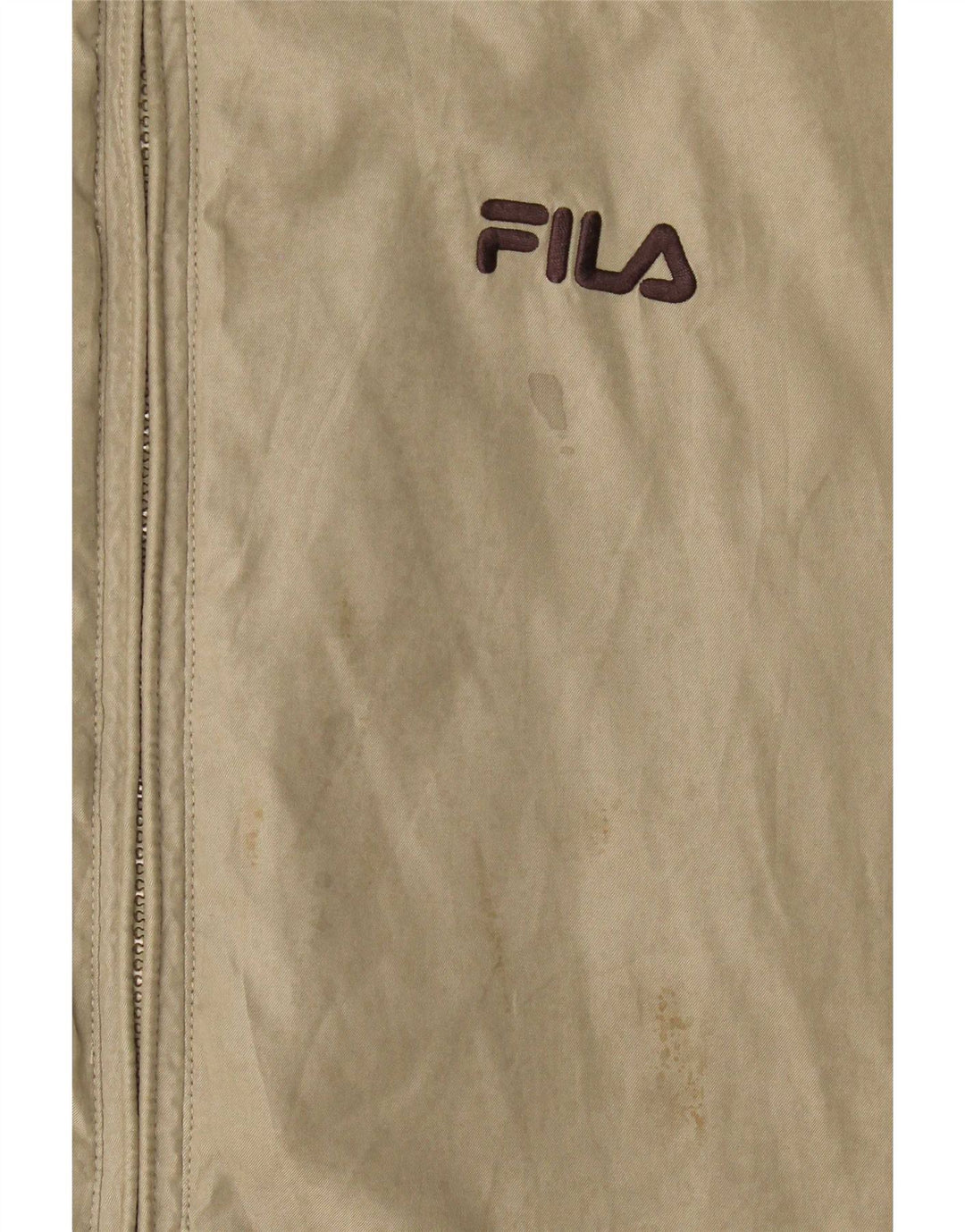 Мужская дождевик Fila UK 40, большой серый полиэстер