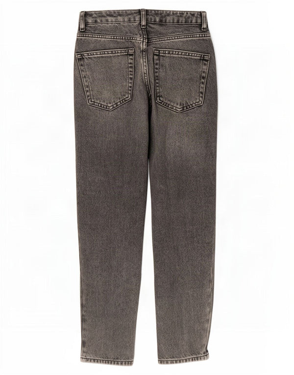Женские зауженные джинсы Topshop W26 L26, серый хлопок