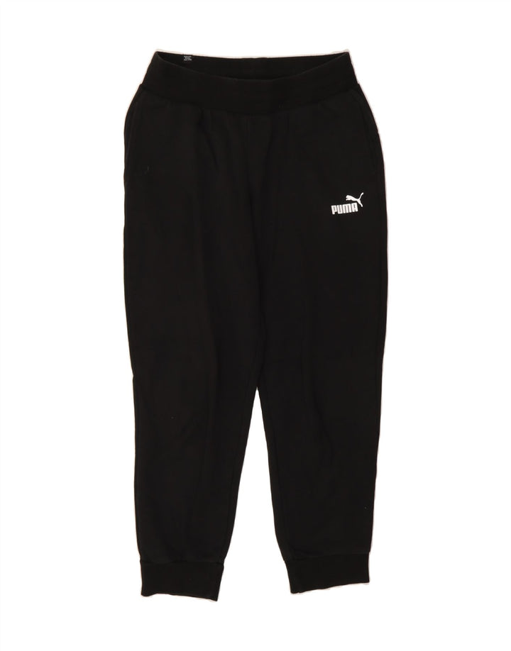 PUMA Mens Tracksuit Trousers Joggers Small Black Cotton Vintage Puma and Second-Hand Puma from Messina Hembry 