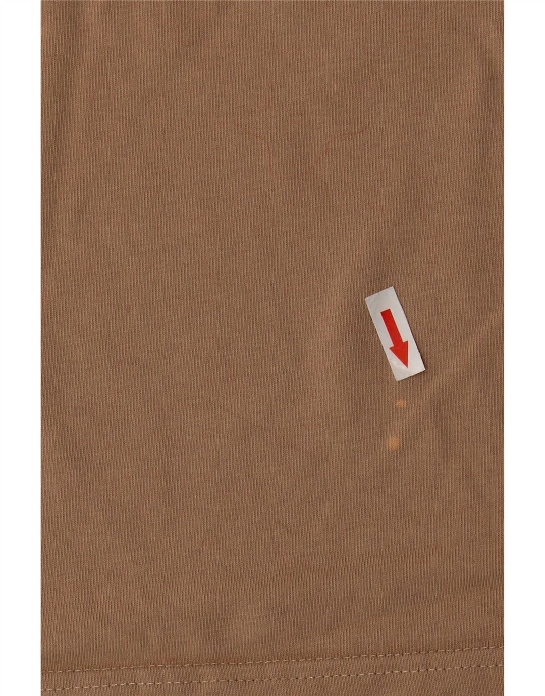 Женская укороченная футболка Nike UK 14, средний бежевый, хлопок