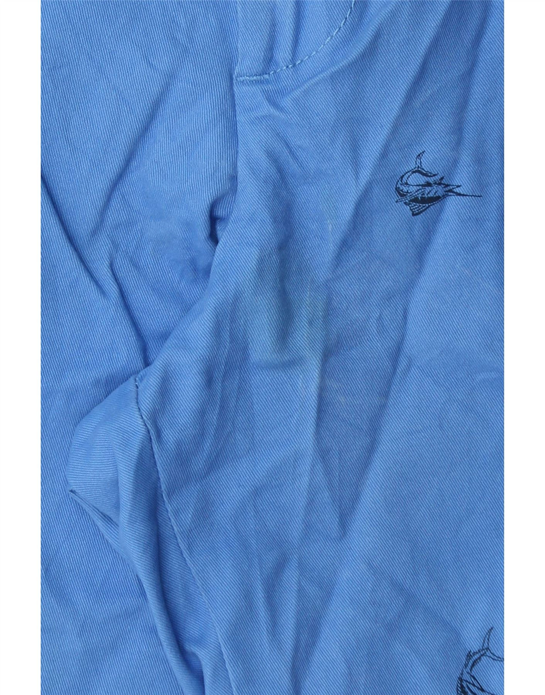 Мужские шорты чинос IZOD Salt Water W34, хлопок, большие синие пятнышки