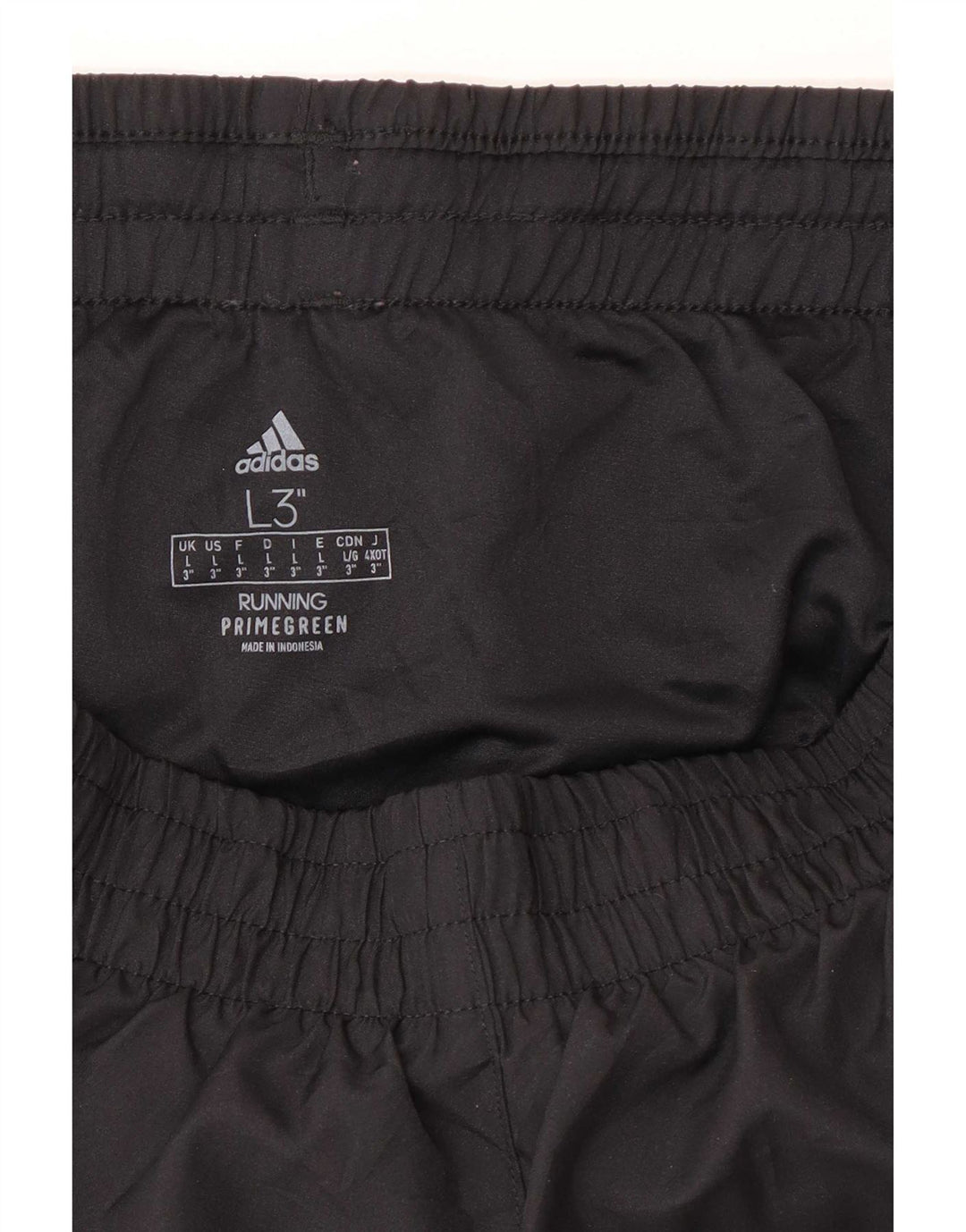 Женские спортивные шорты Adidas Large W32 L3, черный полиэстер