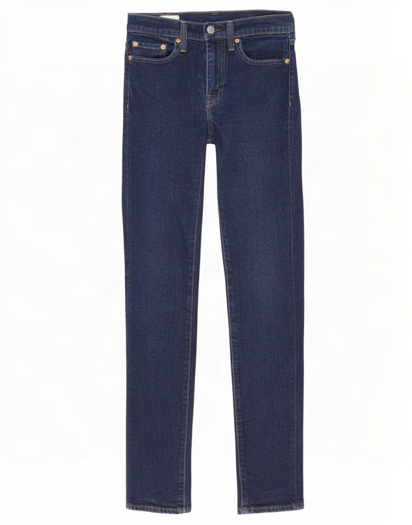 Женские джинсы скинни Levi's 510 W28 L29 Темно-синие, хлопок