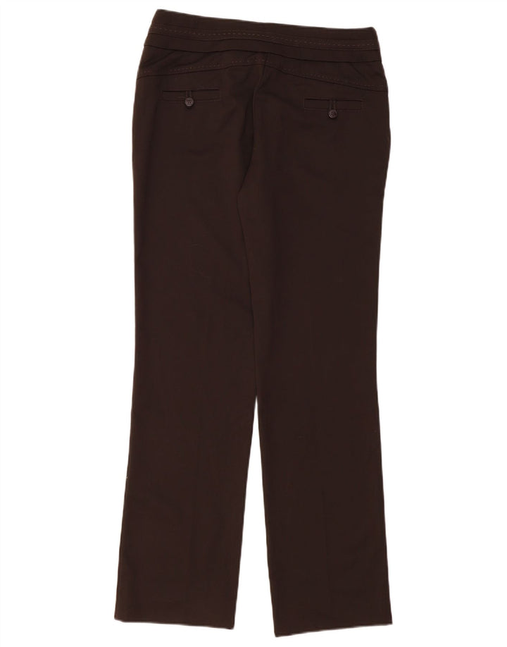 TRUSSARDI Женские повседневные брюки Bootcut IT 44 Medium W32 L31 Коричневые