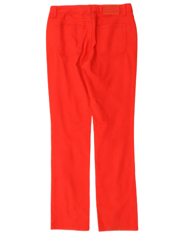 Женские прямые джинсы Zara EU 40 Medium W30 L31, красный хлопок