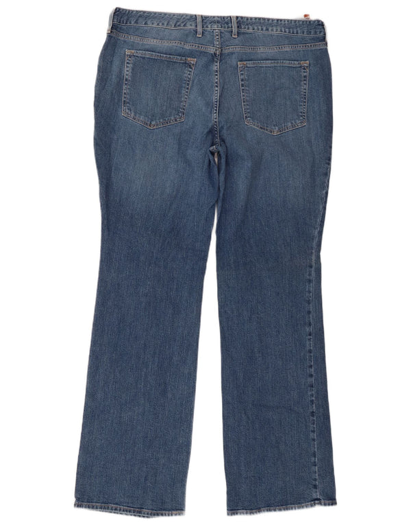 Женские джинсы EDDIE BAUER с пышной юбкой, размер США 16, 2XL, W36, L32, синий хлопок