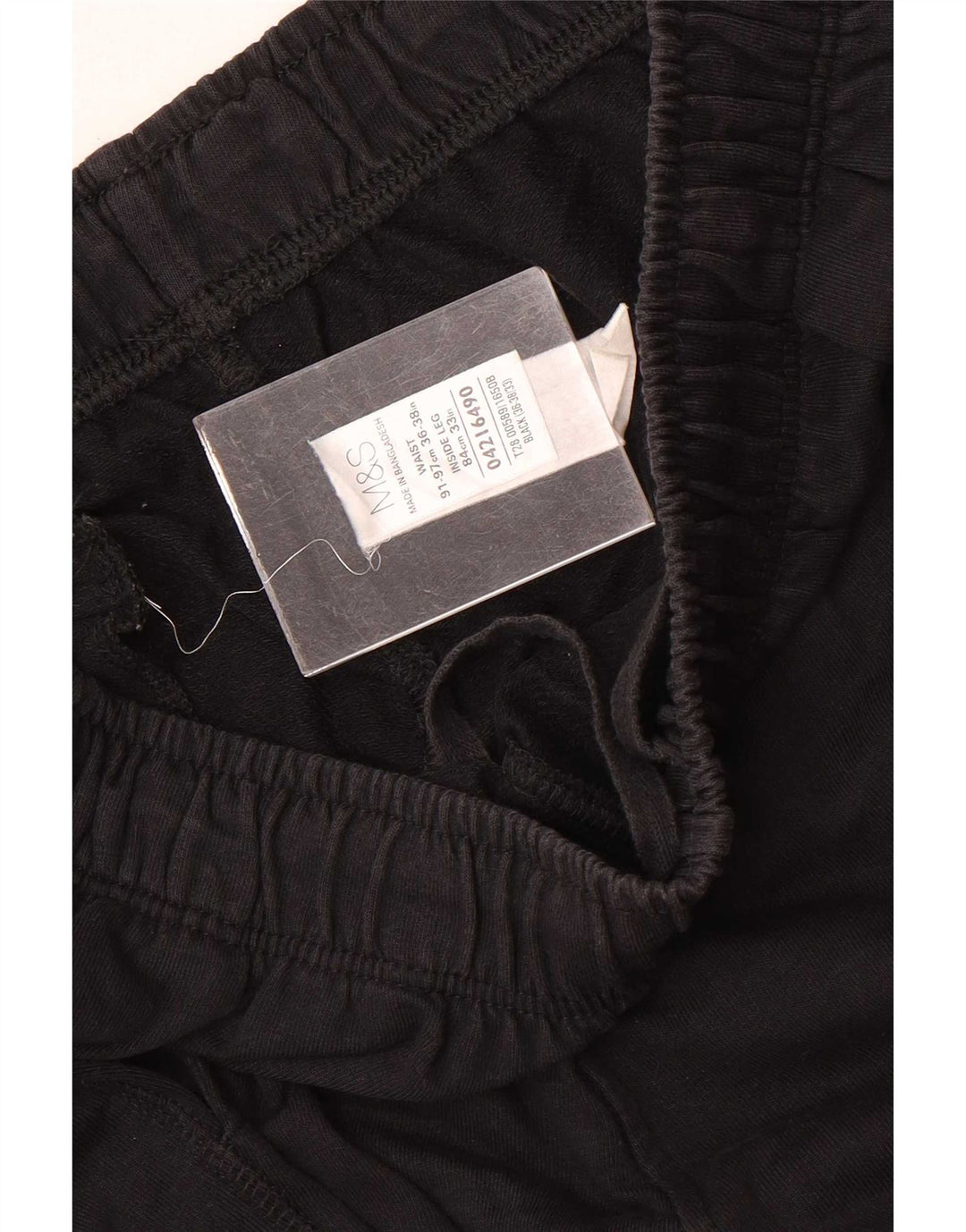 Мужские спортивные брюки Marks & Spencer, большие черные хлопковые