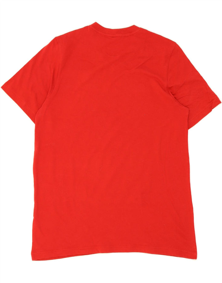 ADIDAS Mens T-Shirt Top Large Red Cotton Vintage Adidas and Second-Hand Adidas from Messina Hembry 