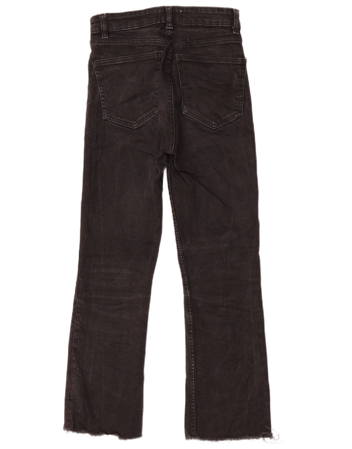 Женские джинсы Bootcut Zara EU 36 XS W26 L25 черные