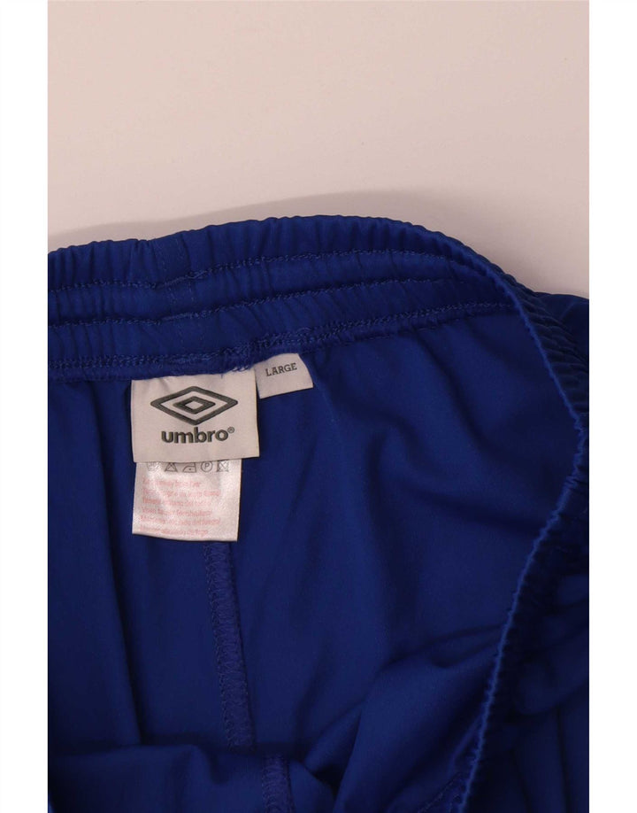 Мужские спортивные шорты Umbro, большие синие, полиэстер