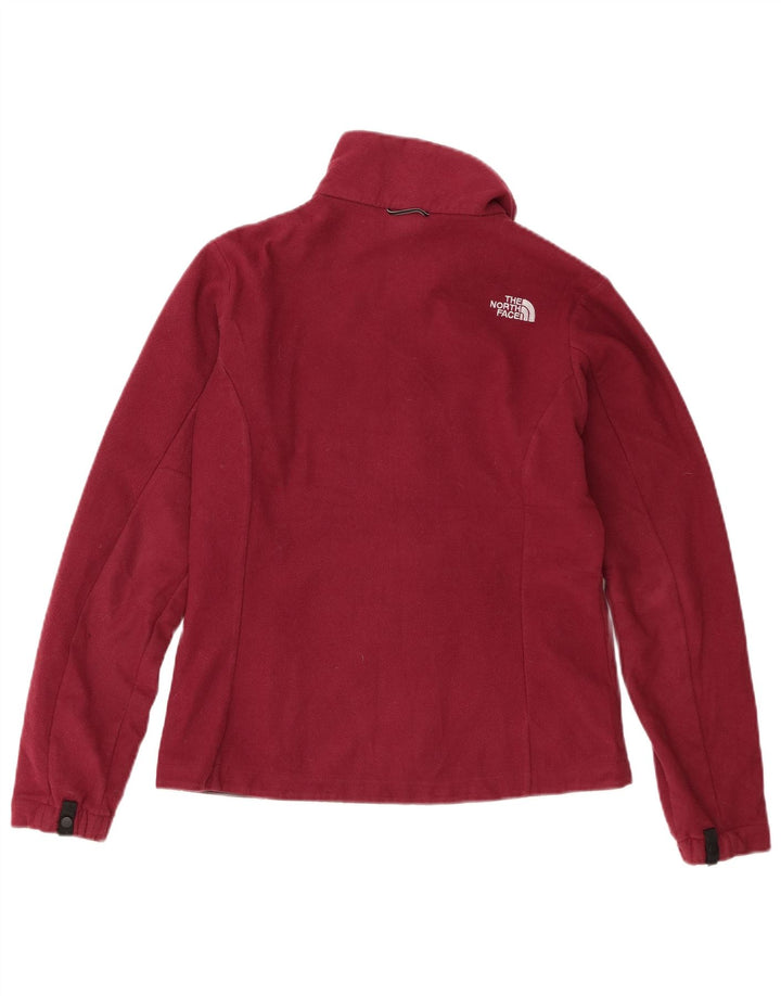 Женская флисовая куртка The North Face UK 10, маленький бордовый полиэстер