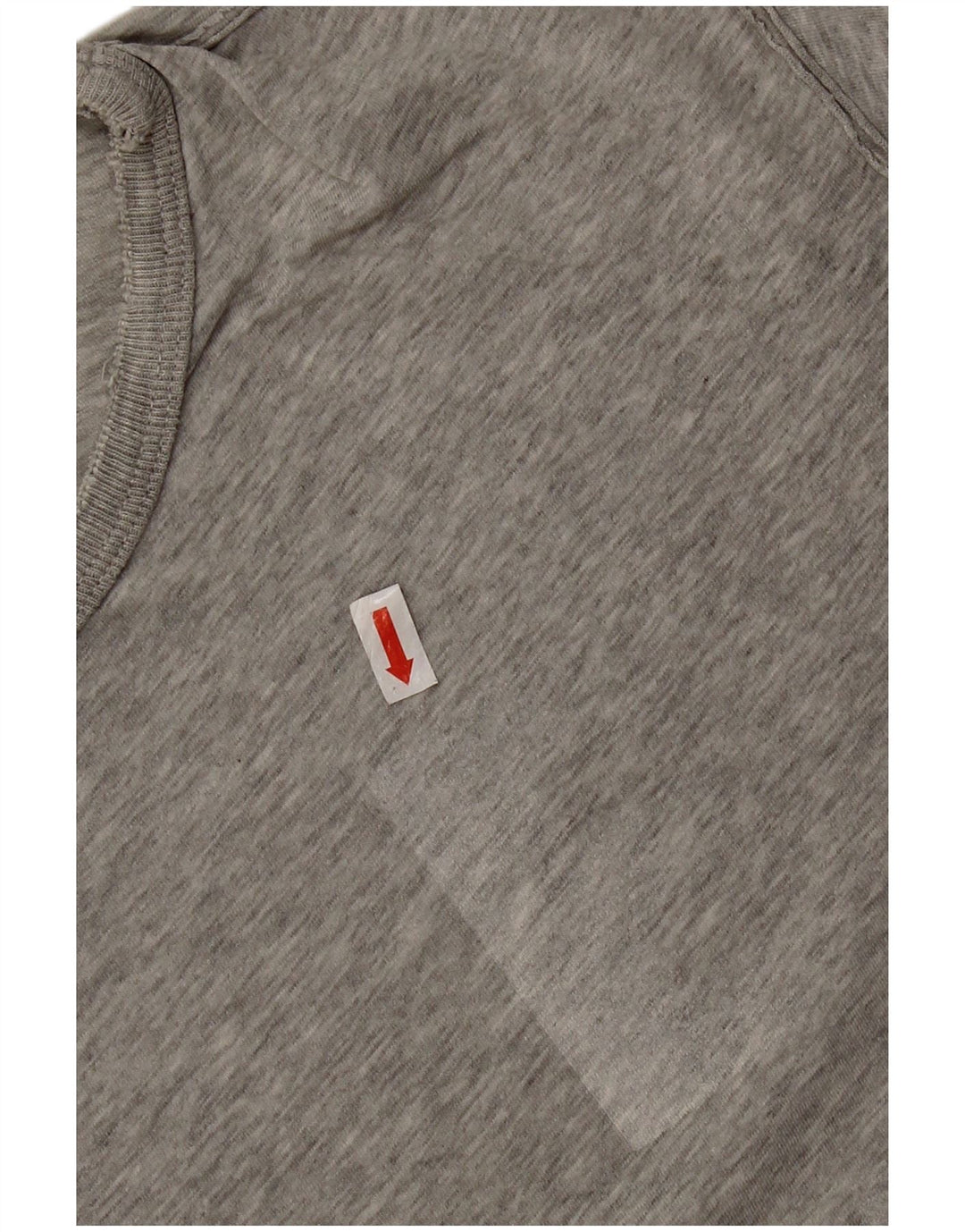 Мужская футболка с рисунком Diesel, большая серая в крапинку