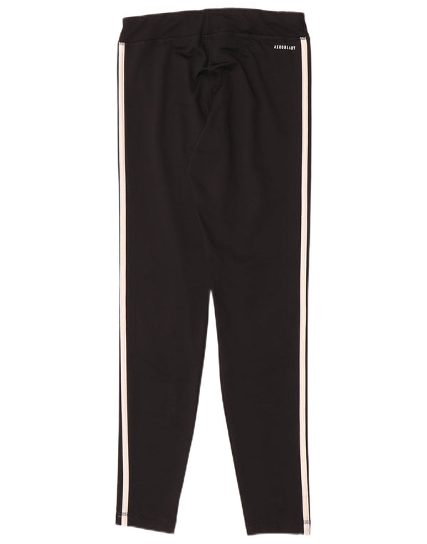 Леггинсы Adidas Slim Fit для девочек 14-15 лет, черные спортивные