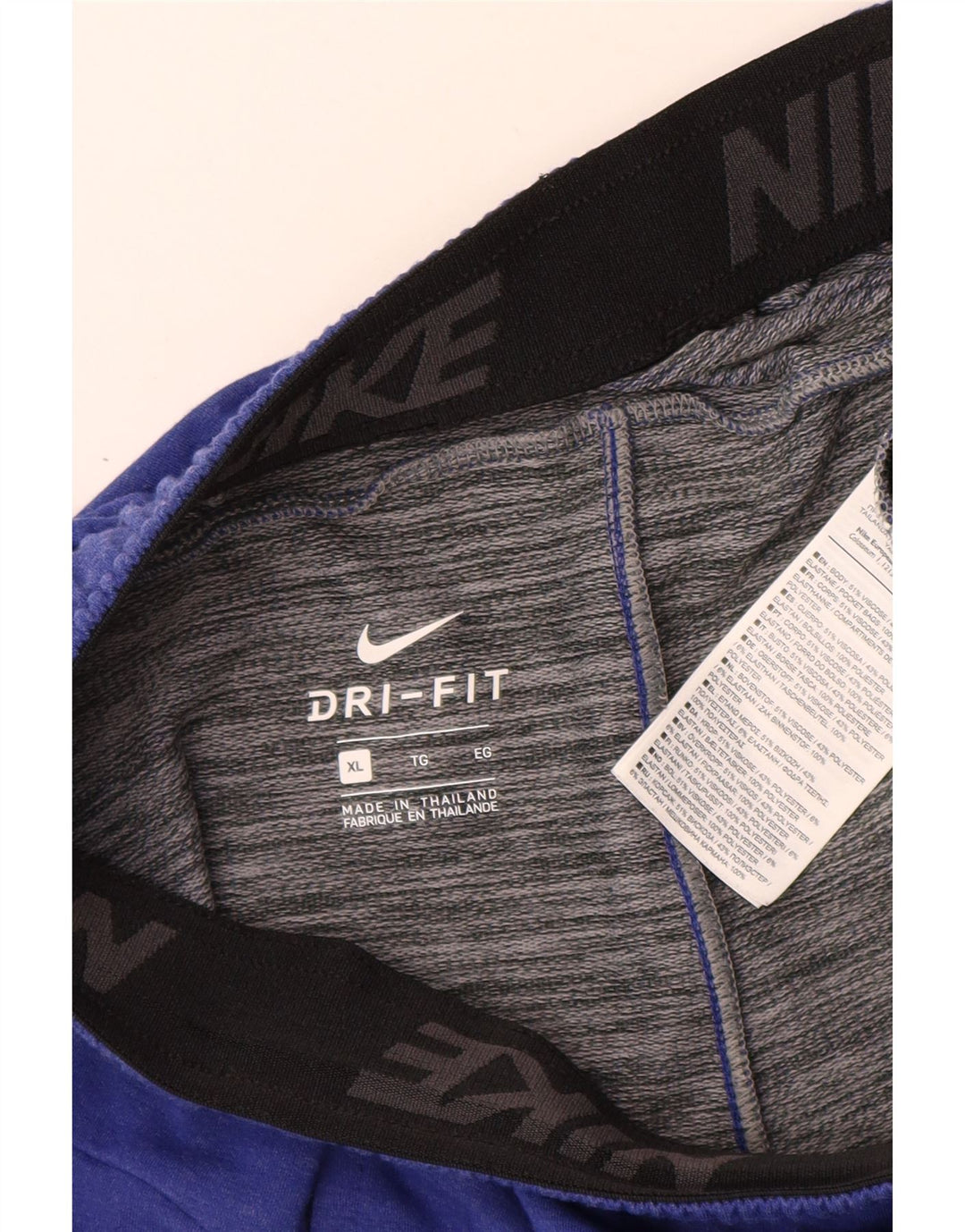 Мужские спортивные шорты Nike Dri Fit XL, синие, вискоза