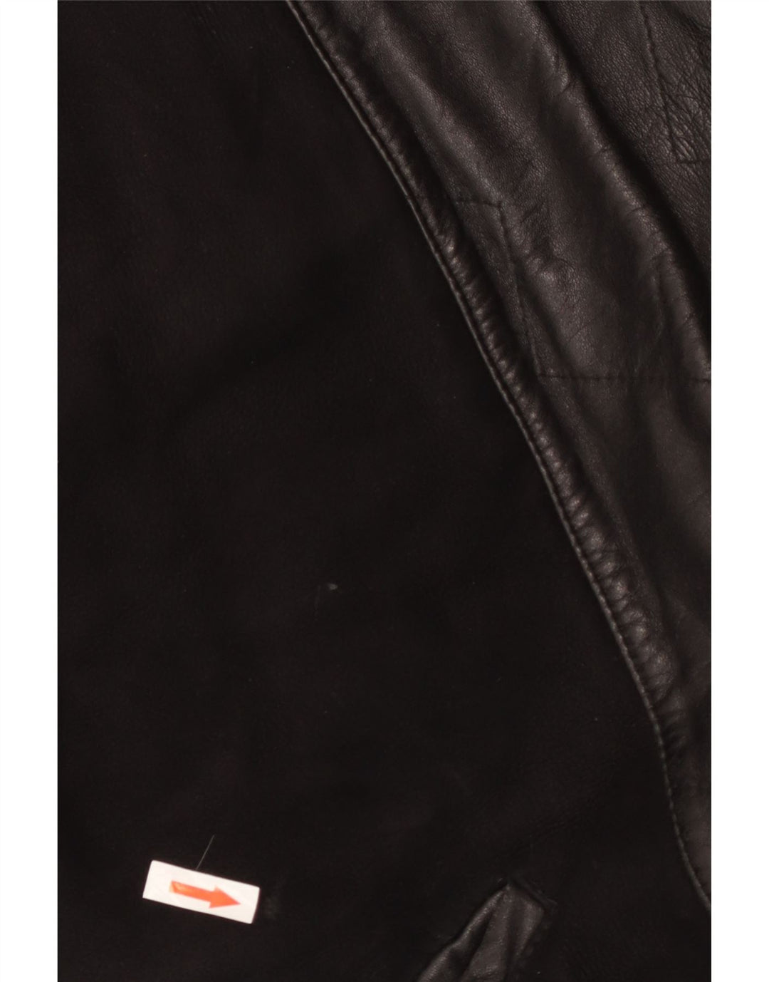 Винтажная женская дубленка UK 18 XL, черная