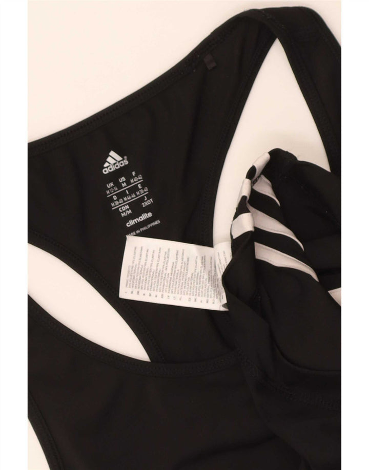 Женский жилет Adidas Climalite Vest UK 12/14, средний черный, полиэстер