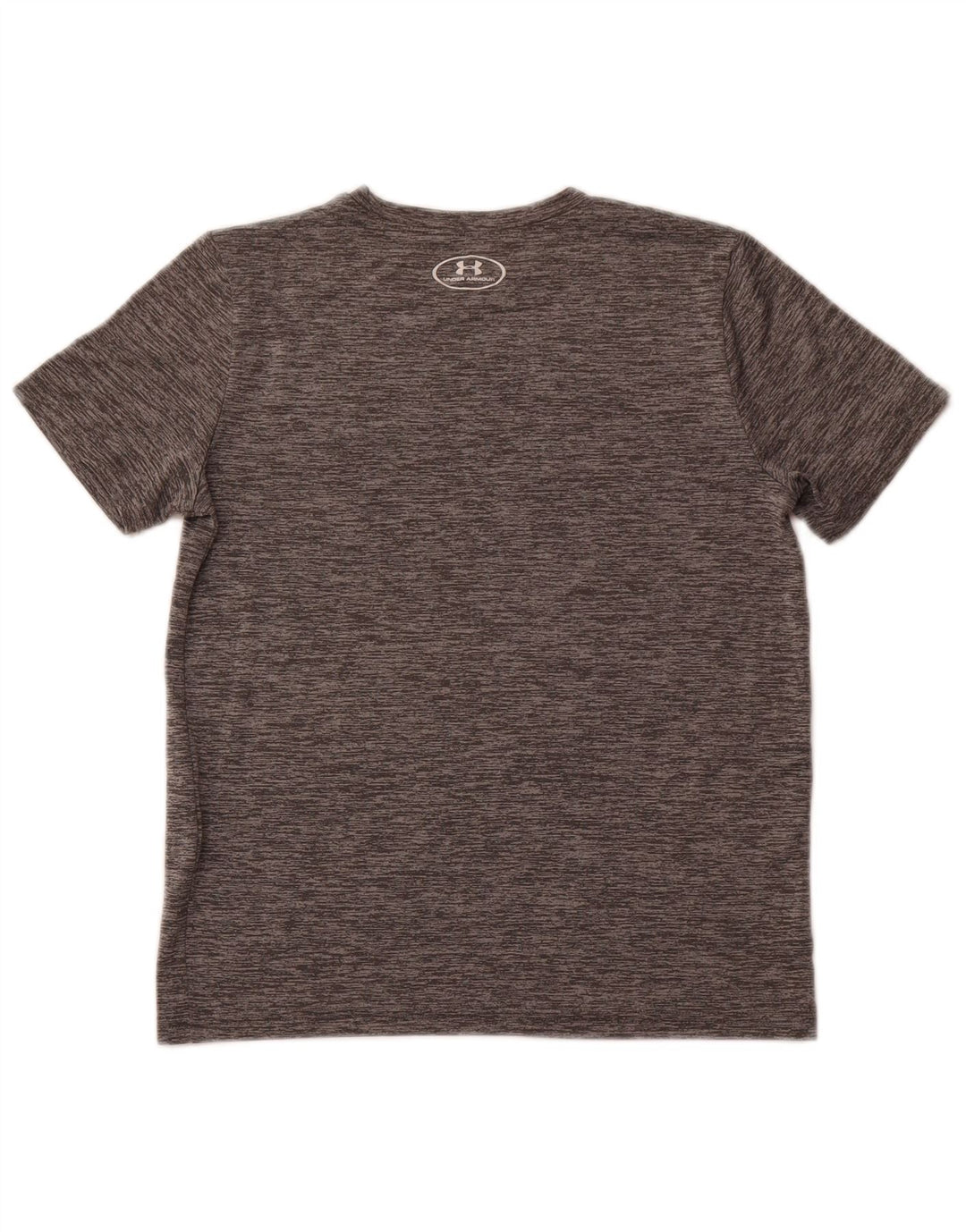 Футболка с рисунком Under Armour для мальчиков Heat Gear, топ 11–12 лет, большой серый цвет