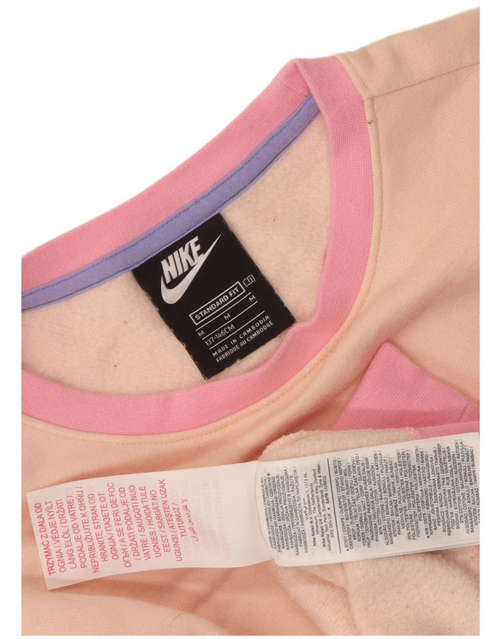 Джемпер с рисунком Nike для девочек 10–11 лет, средний, разноцветный