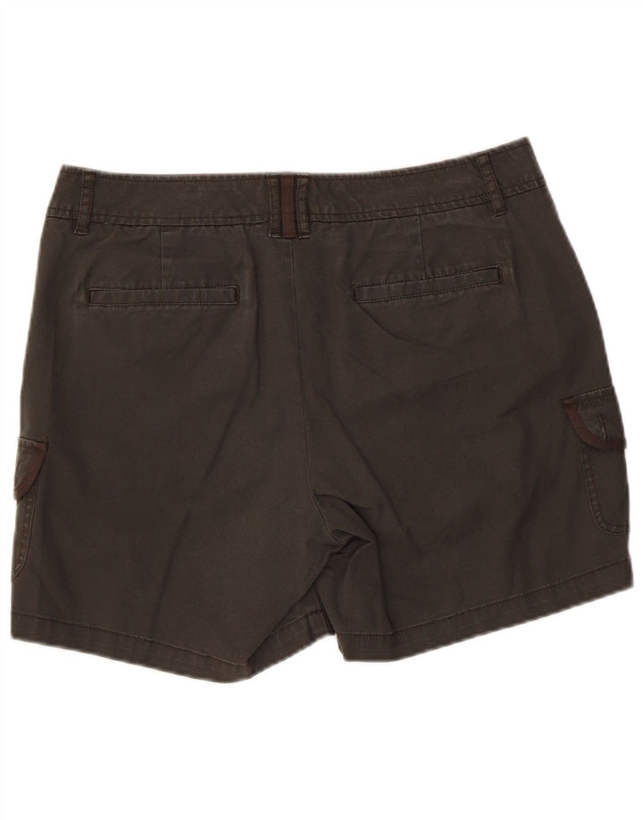 Женские шорты-карго Dockers US 8 Medium W32 Серые хлопковые