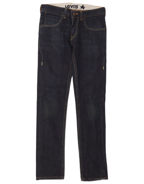 Женские джинсы скинни Levi's W30 L34 Темно-синие, хлопок
