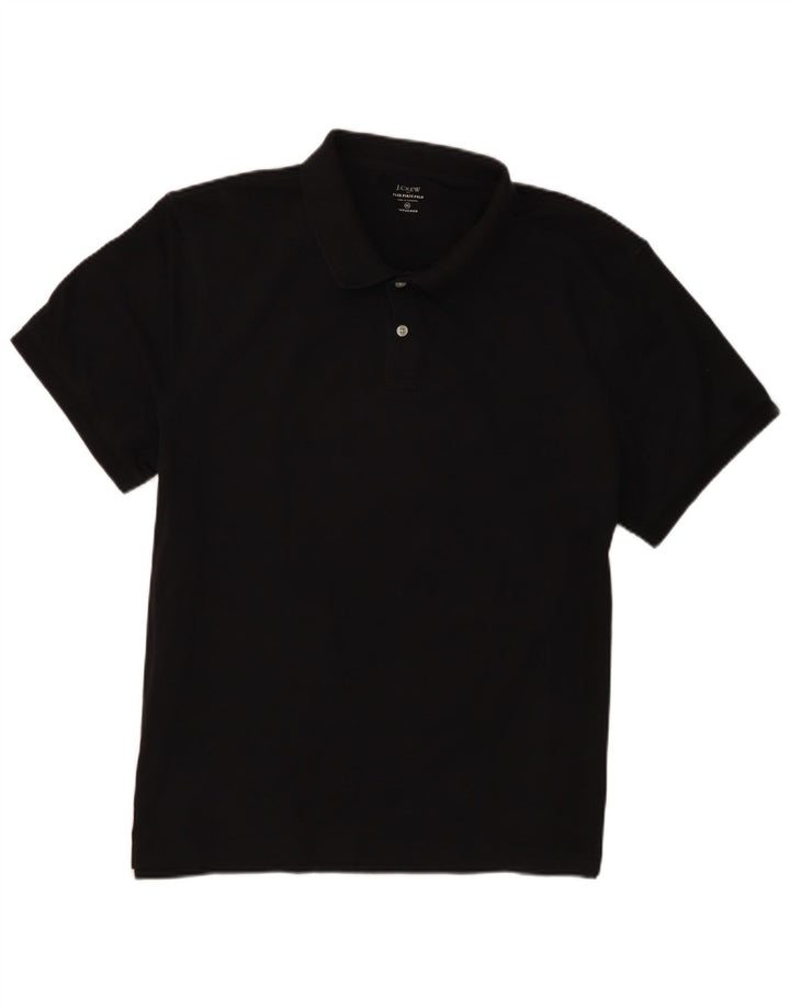 Мужская рубашка-поло J. Crew 2XL, черный хлопок
