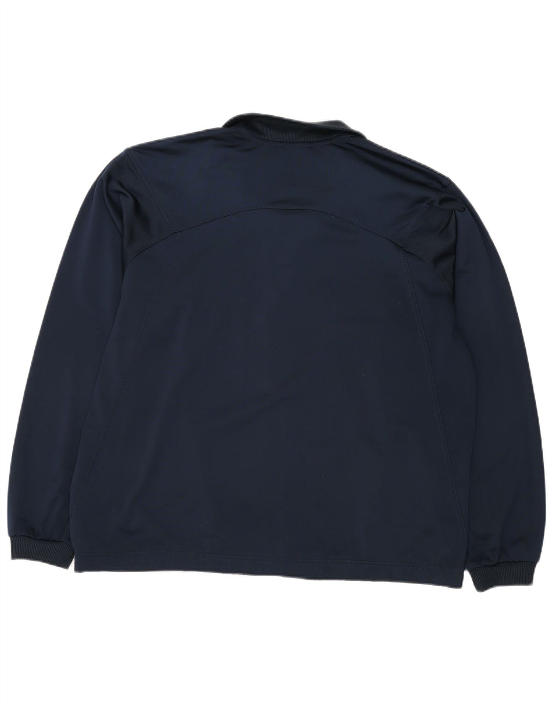 Мужская спортивная куртка ADIDAS UK 44/46, большой темно-синий полиэстер