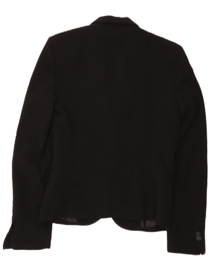 Женский пиджак на 1 пуговице Zara UK 6 XS, черный