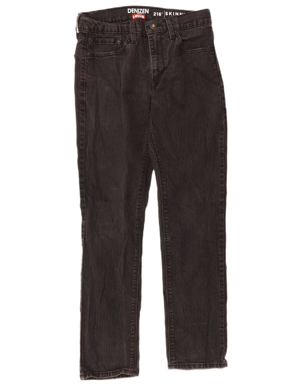 Мужские джинсы скинни Levi's 216 W31 L30, черный хлопок