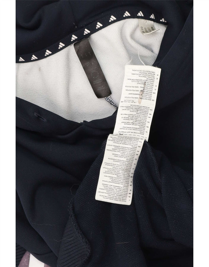 Мужской джемпер с капюшоном Adidas, маленький, темно-синий, камуфляжный, полиэстер