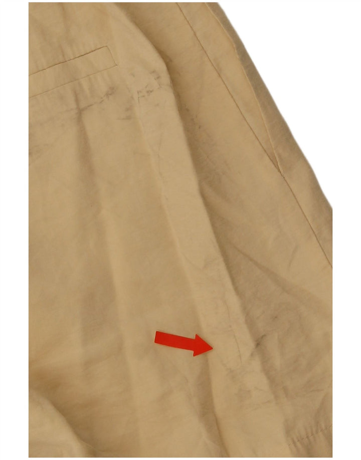 Женские шорты Zara UK 4 XS W24, бежевый модал